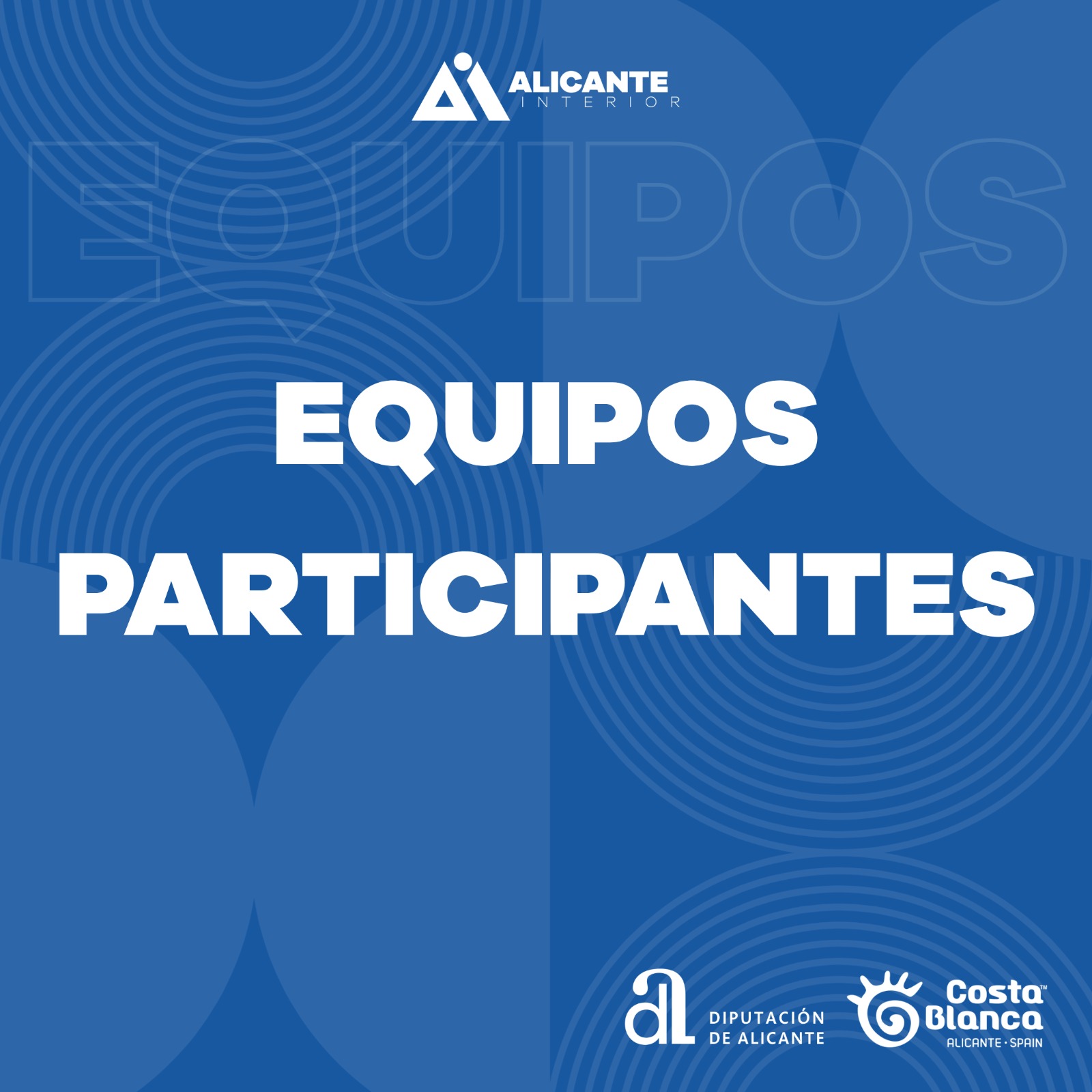 Equipos Participantes Challenge Alicante Interior 2026
